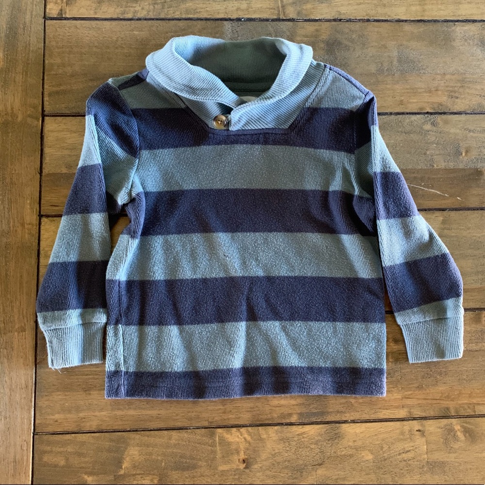 ✏️ Old Navy High Collar Striped Sweater ✏️
